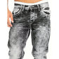 🔥 Men's Fashion Creative Stretch Denim Jeans,Minimalist Style Suitable For Emo Style💙