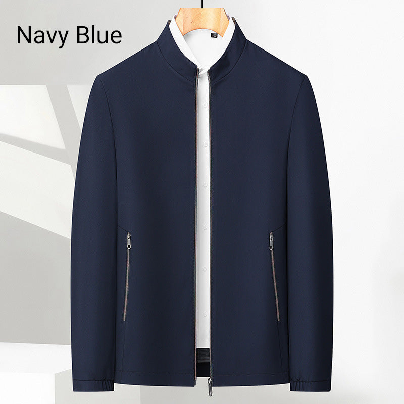 ✨Nuovi arrivi autunnali ✨Giacca casual da uomo con collo alto e cerniera