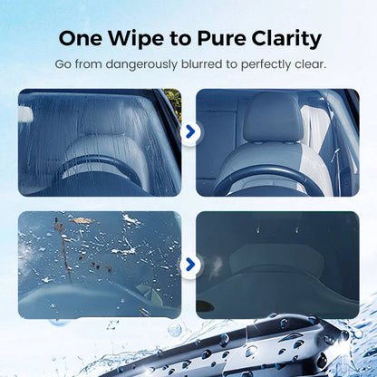 🚗BUY 2 GET 1 FREE! Auto Glass Oil Film Remover – Eliminates stubborn grease, wax & road grime. Restores crystal-clear visibility – safer night & rainy driving! 🌧️✨