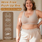 ⏰Last Day Sale 50% OFF 🎁Subtle Striped Seamless Bra W-Support Wireless Comfort Bra