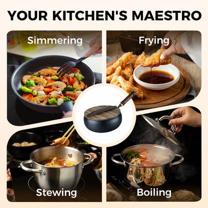 🔥🔥 Heavy cast iron roasting pan (uncoated) – perfect for Sunday roasts and crispy bread! ⏲️🥖 50% off – only while stocks last!