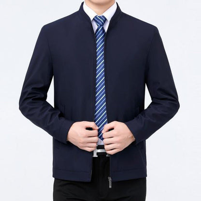 🎊Christmas sale - 47% Off🎊 Men's Solid Color Business Jacket