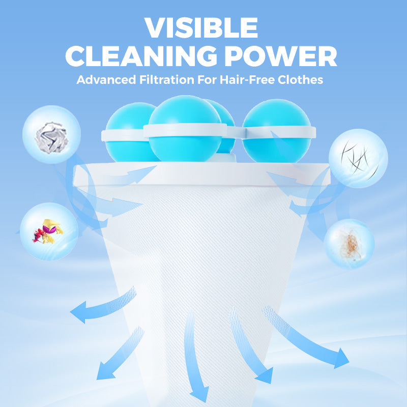 🧺 BUY 2 GET 3 FREE!🧼 Reusable Washing Machine Hair Filters | Pet Hair Catcher & Lint Trap | Prevents Clogged Drainage Pipes. 🚿✨