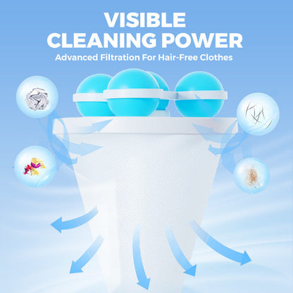 🧺 BUY 2 GET 3 FREE!🧼 Reusable Washing Machine Hair Filters | Pet Hair Catcher & Lint Trap | Prevents Clogged Drainage Pipes. 🚿✨