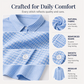 ✨🛍️Fresh Drop - Relaxed Fit Plaid Button-Up – Modern Collared Style for Casual Outings & Coffee Runs