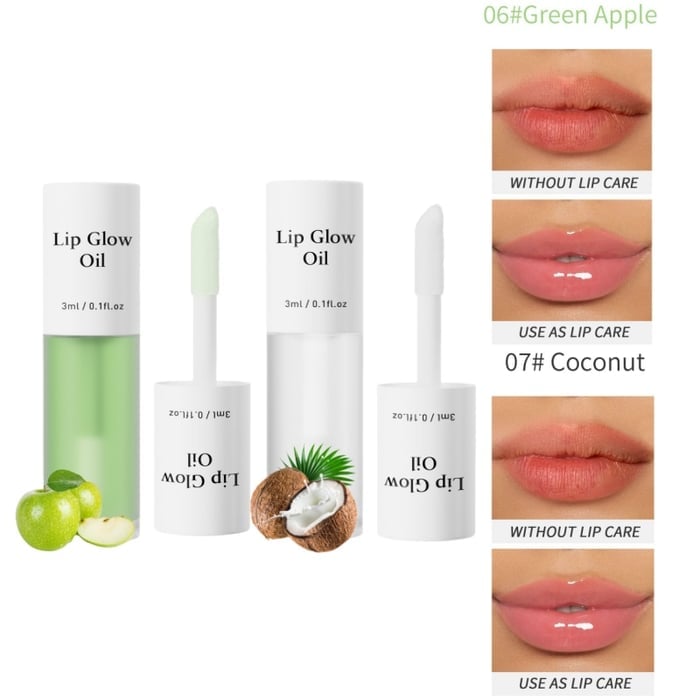 ⏳2026 NEW YEAR BUY MORE SAVE MORE✨ONLY ￡9.99!!!💋Tinted Lip Glow Oil - For Lush, Hydrated Lips with a Natural Glow! 💖