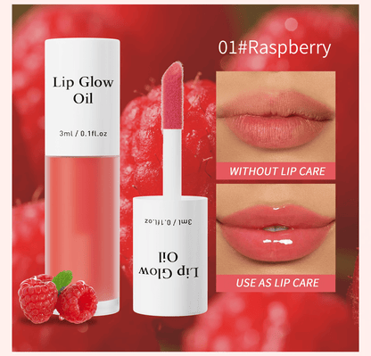 ⏳2026 NEW YEAR BUY MORE SAVE MORE✨ONLY ￡9.99!!!💋Tinted Lip Glow Oil - For Lush, Hydrated Lips with a Natural Glow! 💖