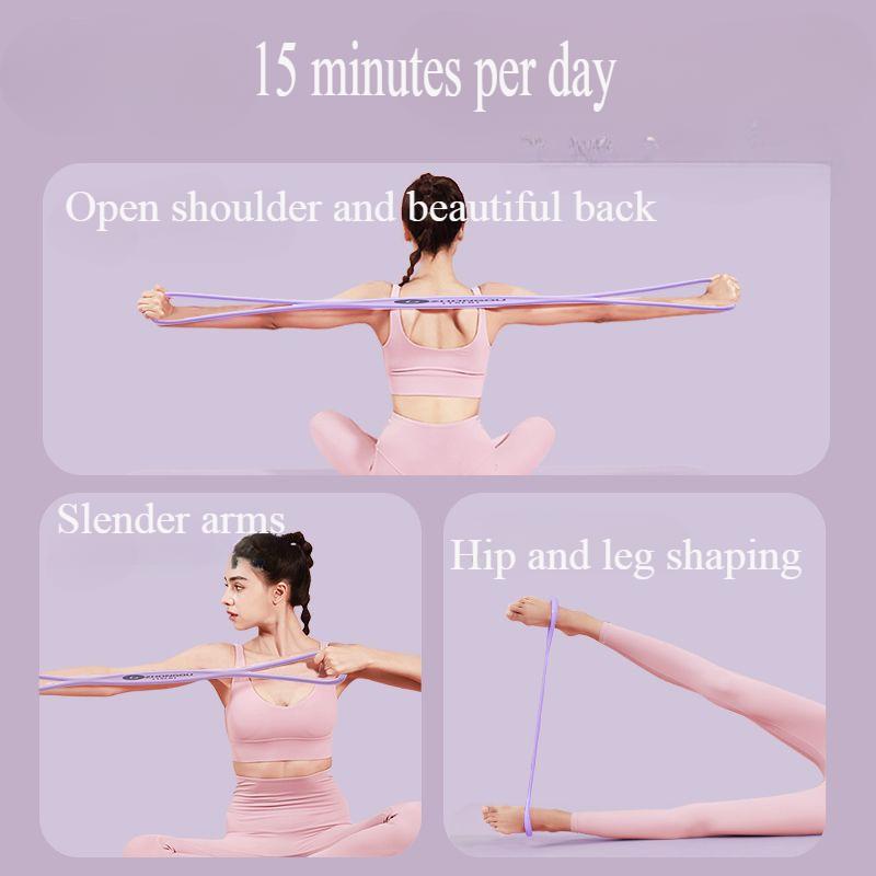 🏆Flash Sale - BUY 1 GET 1 FREE!!⚡60K+ SOLD! Almost Gone-💥🔥Resistance Bands, Figure 8 Exercise Bands for Women Men