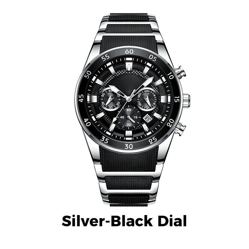 ⏳Speciale a tempo limitato⌛Orologio al quarzo multifunzionale impermeabile da uomo