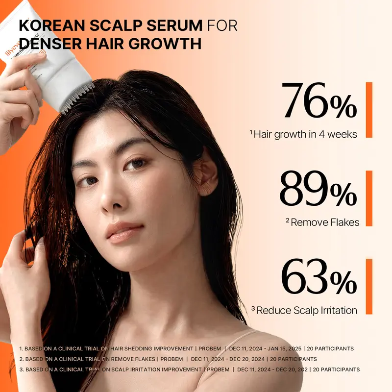 💜Buy 2 Get 1 Free💜[LILYEVE] GROWTURN Hair Growth Serum with Built-In Brush