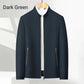 Unisex Stand Collar Zipper Casual Jacket