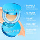 ❤️New Shade Launch❤️SKINTIFIC Velvet Matte Cushion Foundation Blue Ultra Cover Powder Foundation, 12h Oil-Control, Lightweight, Long-Lasting, Waterproof Korean Cushion Makeup