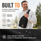 ⌛Tidsbegrenset tilbud – Vanntett crossbody-veske med flere lommer