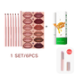 Hot Sale Deals- 12-Color Matte Lipstick & Lip Liner Set (Wood-Cased)