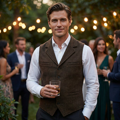 🔥Hot Sale Deals-Men's Slim Fit Casual Business Vest