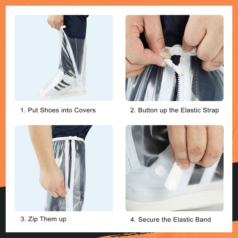 🔥🔥💖All-Round Long Waterproof Boot Cover