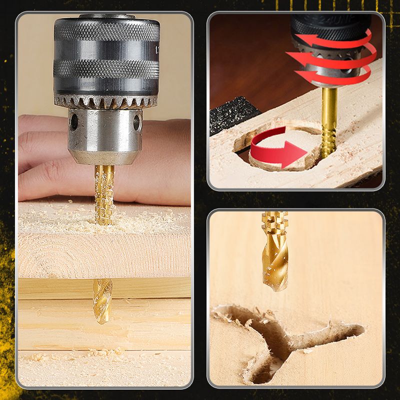 🔩 BUY 2 GET 1 FREE! ⚙️Twist Drill Bit Set – High-Speed Steel, Titanium-Coated & Multi-Material Ready