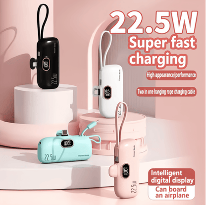 FLASH SALE - ￡9.99!!5000mAh Mini Portable Charger Power Bank for phone