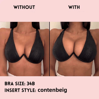🔥 Buy One Get One Free!!💐OUFALI Lift Inserts for Bras – Lightly Padded, Double-Sided Adhesive Reusable, Washable • Natural Lift • Seamless Under Clothing