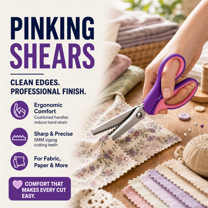 ✂️Multipurpose Pinking Shears Serrated Scissors