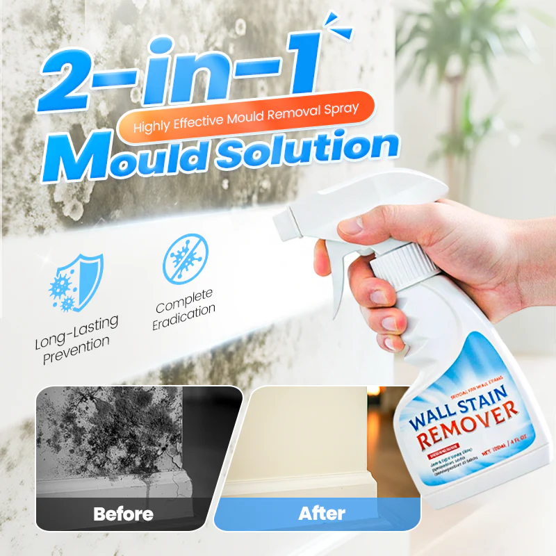 🎁Black Friday limited time sale!🎁Highly Effective Mould Removal Spray - Prevents Mould Regrowth