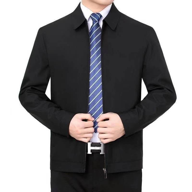 🎊Christmas sale - 47% Off🎊 Men's Solid Color Business Jacket
