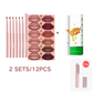 Hot Sale Deals- 12-Color Matte Lipstick & Lip Liner Set (Wood-Cased)