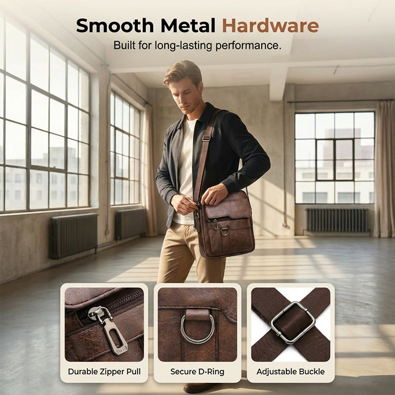 ⏳Time-Limited Special⏰Business Men’s Casual Crossbody Bag – Sleek Style for Work & Travel