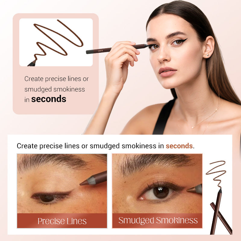 💜BUY 1 GET 1 FREE💜Waterproof Eyeliner Duo Sharpenable Eye Pencil 🇬🇧