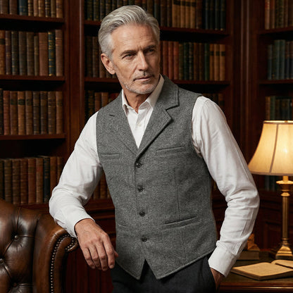 🔥Hot Sale Deals-Men's Slim Fit Casual Business Vest