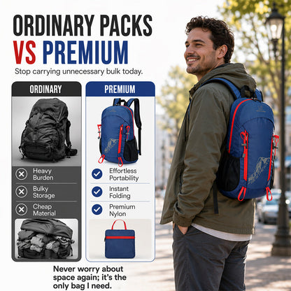 🌧️ Foldable Waterproof Camping Backpack – Lightweight Portable Outdoor Travel Rucksack⛺
