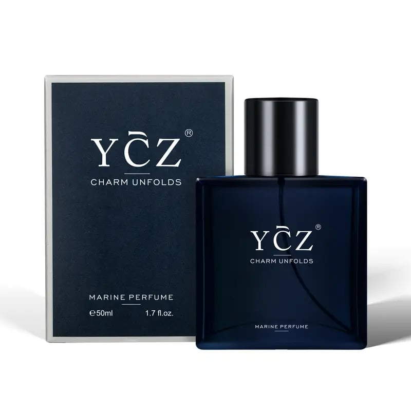 ⚡ LIMITED TIME 50% OFF! 🌊 YCZ Midnight Marine Eau De Parfum Unisex 50ml – Ocean Aroma with Pink Pepper, Ginger & Musk ✨
