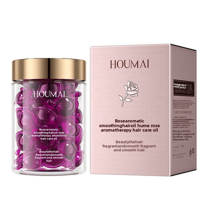 🔥 Hair Vitamin Serum Capsules - with Moroccan Oil, Keratin & Vitamins for Smooth, Frizz-Free Hair | Premium Hair Care
