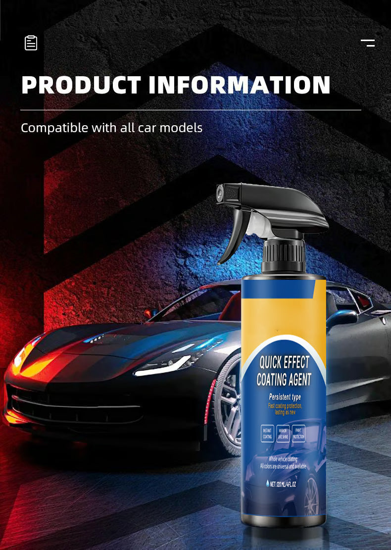 ⏰LAST DAY SALE 50% OFF🥳💞Advanced Car Quick-acting Coating Agent Spray(Bonus towel included with every purchase!)