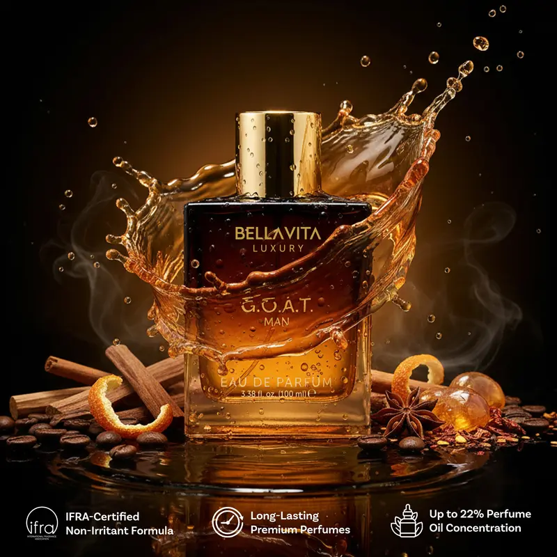 The Sigma Male by Bella Vita Luxury | 2x100ml Perfumes | CEO Man & G.O.A.T. Man | Perfume for Men | Long Lasting Fragrance | Eau De Parfum