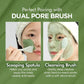 P.CALM Holy Basil Carbonated Mask: Transforming Clay-to-Bubbles Deep Pore Cleanser, Blackhead & Sebum Control, 90g Spa Experience Makeup&nbsp;Organizers