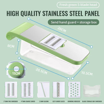 🥕 Multifunctional Mandoline Vegetable Slicer