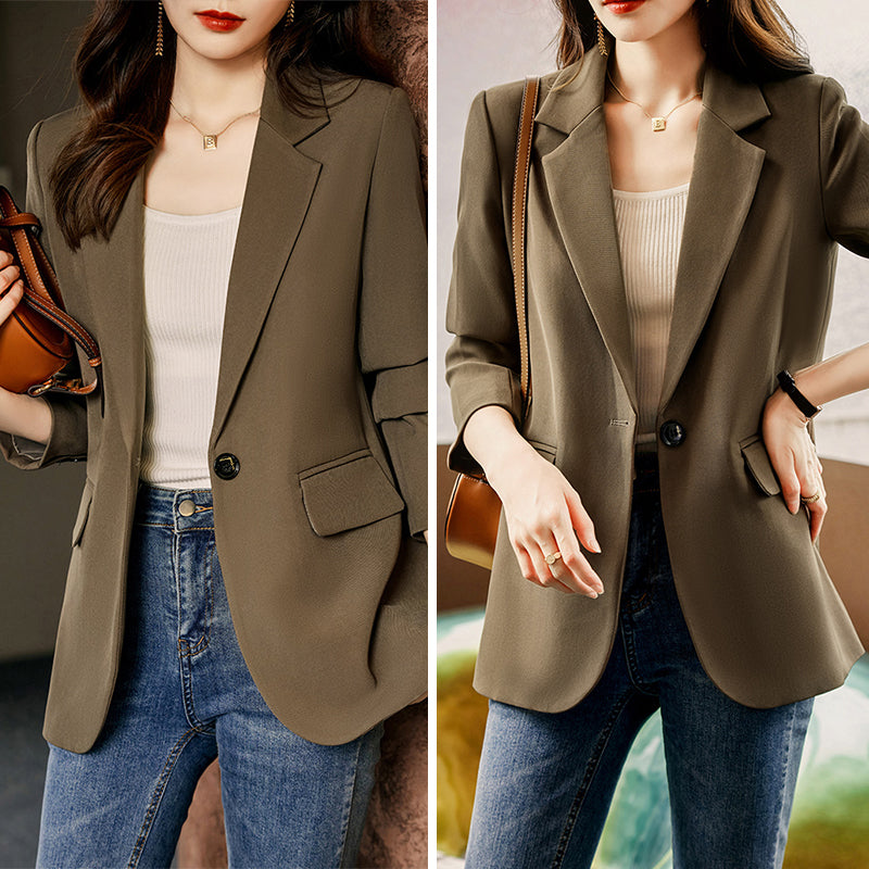 🔥New Year Hot Sale 47% OFF🔥 Simple Casual Draped Blazer