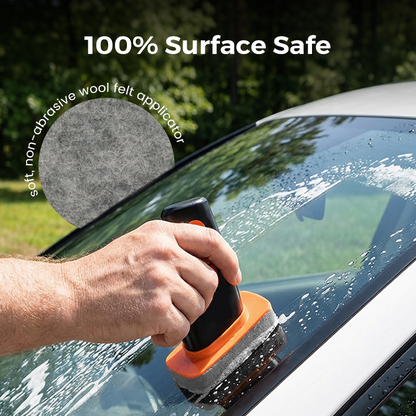 🚗BUY 2 GET 1 FREE! Auto Glass Oil Film Remover – Eliminates stubborn grease, wax & road grime. Restores crystal-clear visibility – safer night & rainy driving! 🌧️✨