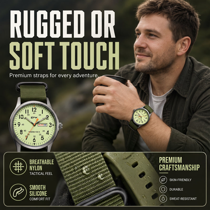 ⏳Time-Limited Special⏰Men's Quartz Watch with Luminous Display
