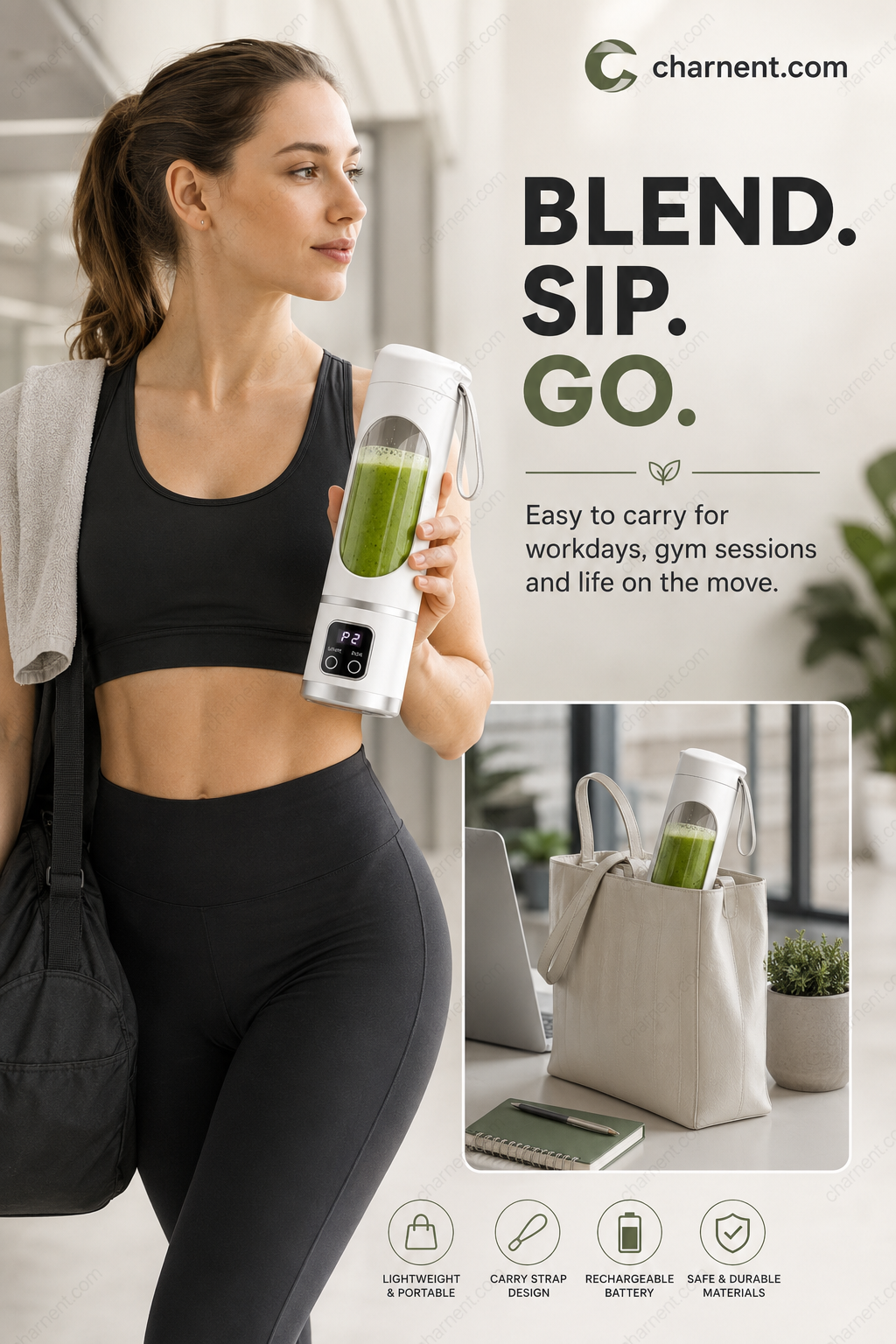 Hot Sale 60% OFF！！！Portable Cordless Juicier