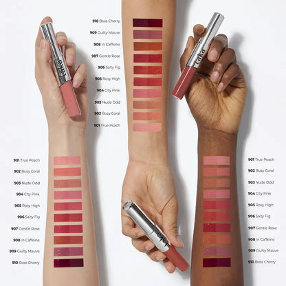 💋✨Perfect Twin Lip — Dual-Ended Liquid Lipstick with Velvet Matte Color and Glossy Shine