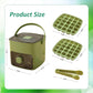 2026 HOT SALE🥳50K+ SOLD! 50% OFF!🥳💞 Ice Cube Maker with Storage – 48 cubes at once, leak‑proof lid. Stackable, saves space. Includes ice scoop & tong. A summer essential.
