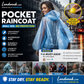 🥳KJØP 1 FÅ 1 GRATIS! ☔Lommestørrelse engangsregnfrakk for baller – Ultrakompakt ballforpakning som passer i enhver bag, veske eller hanskerom. Vanntett &  enkel å bruke – alltid klar for plutselige regnbyger! 🌧️✨