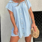 🔥HOT SALE💝Short Sleeve Casual Denim Dress（57% OFF）