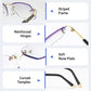 Sapphire high hardness✨Anti blue progressive Far And Near Dual-Use Reading Glasses