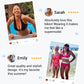 😍👙High Waisted Tummy Control Color Block Bikini Sets