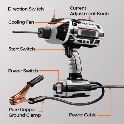 🔥Hot Sale 50% korting🔥4600W afgeschermde metaalbooglasset