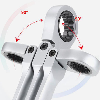 Kit de llave de trinquete ajustable de 15 piezas （50%de descuento）