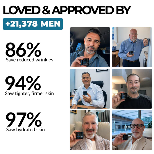 "I've been using it for 2 months... nobody believes my real age anymore!"